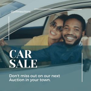 Car Sale at JeffM Auctions Zimbabwe
