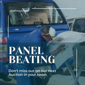 Panel Beating at JeffM Auctions Zimbabwe